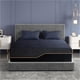 thumbnail image 1 of Colchón King Size de Memory Foam, Cama de Gel de Cobre Refrigerante en Una Caja, Firmeza Media, Soporte Ergonómico, Negro, 1 of 4