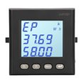 thumbnail image 4 of Medidor de voltaje de corriente Voltímetro digital Amperímetro trifásico Medidor de corriente de voltaje AC DC 80‑270V para monitoreo de potencia de control, 4 of 8