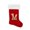 M, variant on Nmdmisc 18" Red Knit Monogram Christmas Stockings,Personalized Initial Christmas Stocking,Children's Gift Bag,Family Holiday Xmas Party Decor (Letter D)