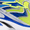 Green Multi, variant on Avia Little and Big Kids Bungee Athletic Sneakers