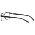 thumbnail image 3 of M+ Mens Rectangular Blue Light Extended Fit Flat Metal Reading Glasses +1.50 Diego in Matte Gun, 3 of 12