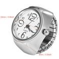 thumbnail image 4 of Reloj de Anillo Ecomeon Anillo de cuarzo analógico 8 colores Blanco, 4 of 5