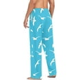 thumbnail image 6 of FREEAMG Men's Cotton Pajama Pants Lounge Sleep Pants Soft Sleepwear Pajama Bottoms with Pockets, 6 of 7