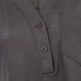 thumbnail image 3 of Camiseta sin mangas Sunnimix con cuello en V gris 2XL, 3 of 8