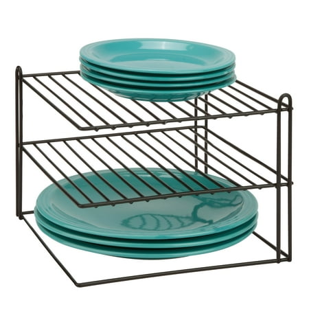 Steel Wide Cabinet - Honey Can Do Coated Steel Wire Corner Shelf