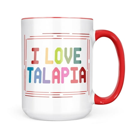 

Neonblond I Love Talapia Colorful Mug gift for Coffee Tea lovers