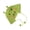 Green, variant on Funny Ear Knitted Bucket Hat for Women Breathable Fisherman Hat Korean Headwear Vacation Beach Hollowed Sun Hat