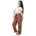thumbnail image 1 of Up2date Fashion's Women's Woven Lounge Pants / Sleep Pants / Pajama Bottoms, 1 of 2