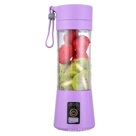 

Size USB Fruit Juicer Handheld Smoothie Maker Blender Stirring Rechargeable Mini Portable Juice Cup Water