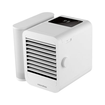

USB Mini Air Conditioner with Light Multifunctional Personal Air Conditioner for Home Office Tabletop Cooling Fan