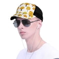 thumbnail image 4 of Lsque Qutumn Tree Printed Trucker Hat - Baseball Cap for Men Women - Breathable Mesh Side, Adjustable Fit - for Casual Wear, 4 of 7