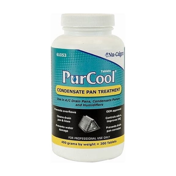 Nu-Calgon Condensate Pan Treatment, Tablet, 1 ton 61053