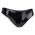 thumbnail image 3 of Blmnix Women Panties Crotchless Panties No Show Hipster Panties G String Black Patch Womens Underwear Packs, 3 of 4