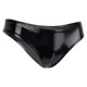 thumbnail image 3 of Puntoco Ropa interior para mujer, calzoncillos de PVC de color liso para mujer, de charol, sexy, estilo abierto, 3 of 4