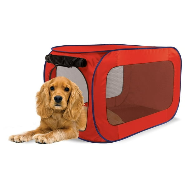 Sport Pet PopOpen Dog Soft Sided Travel Kennel, Medium, 32"L (color