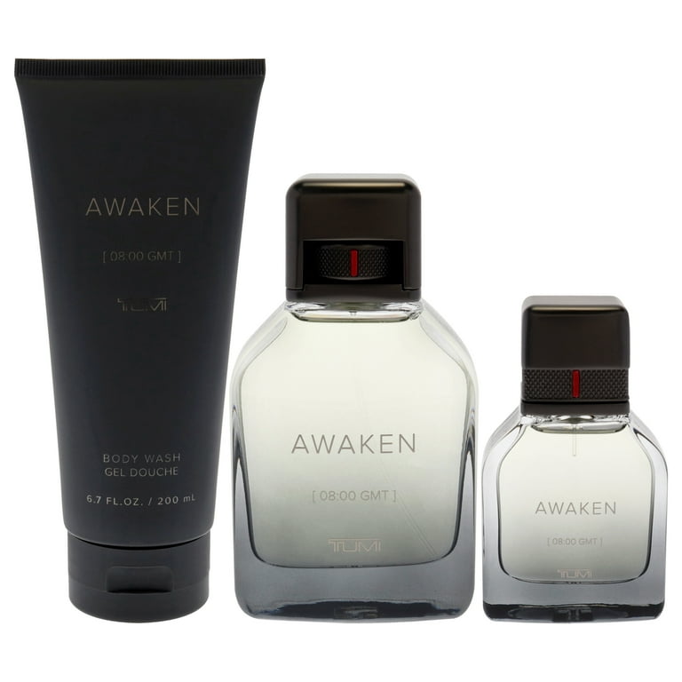 Awaken [08:00 GMT] by Tumi, 3 Piece Gift Set for Men - Walmart.com