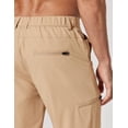 thumbnail image 2 of COOFANDY Mens Hybrid Casual Golf Shorts 9" Stretch Lightweight Quick Dry Summer Hiking Travel Shorts with Zipper Pockets, 2 of 6