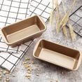thumbnail image 5 of Loaf Pan, Bread Loaf Baking Pan, Loaf Bread Baking Pan, Loaf Baking Pans Set Of 1 Loaf Pans - Gold, 5 of 5