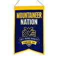 thumbnail image 1 of West Virginia Mountaineers Wool Nations Banner, 1 of 1