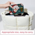thumbnail image 6 of Santa Claus Portable Velvet Travel Organizer with Removable Compartment – Earring Holder & Necklace Stand – Gift, 6 of 7