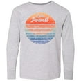thumbnail image 3 of Inktastic Lake Powell Distressed Retro Sunset Long Sleeve Youth T-Shirt, 3 of 5