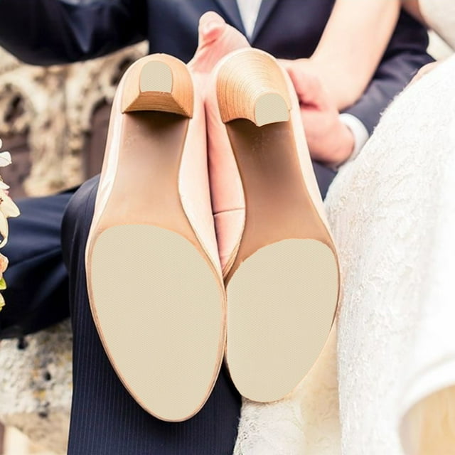 EGNMCR Rippled Sole Antis Slip Protective Tape Diamonds Pattern 2PCS Flexible And Snug Fits Sole Made Of PVC Material Comes With Adhesive Aid And Gloves Plastics sole anti slip sticker