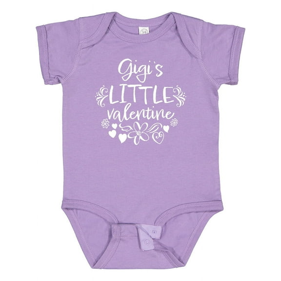 Inktastic Gigi's Little Valentine Boys or Girls Baby Bodysuit