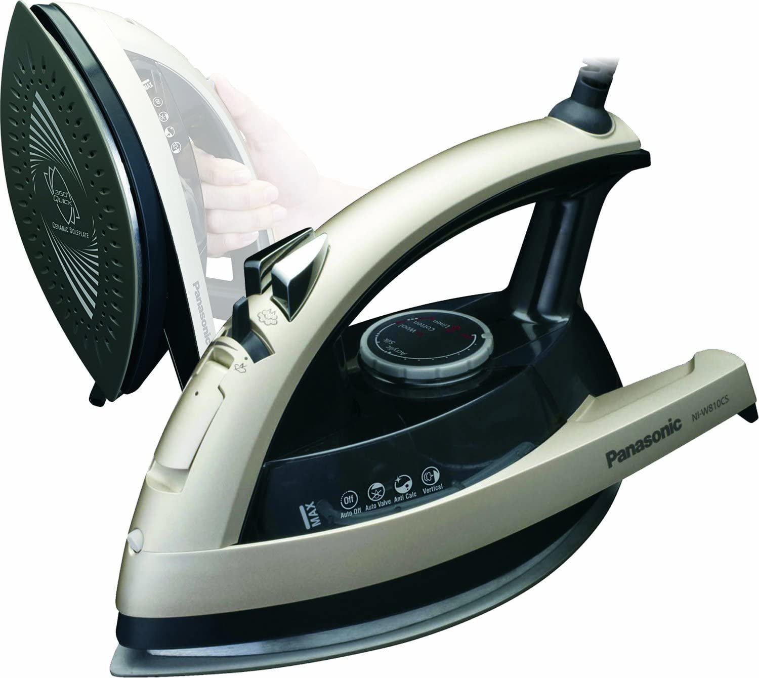 Panasonic NI W810CS Multi Directional Steam Dry Iron with Ceramic