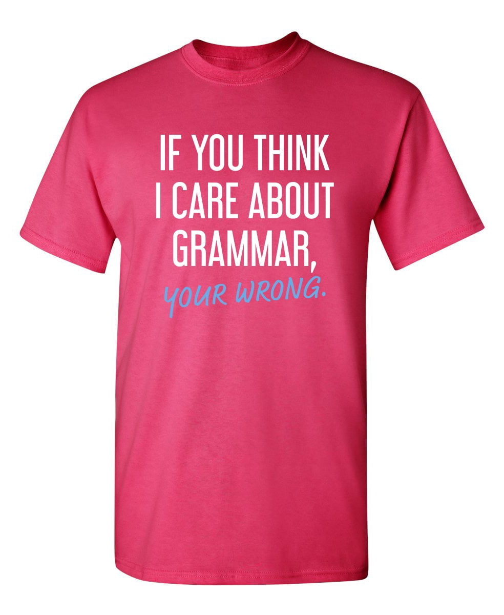 funny grammar shirts