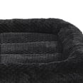 thumbnail image 3 of Vibrant Life Large Cozy Luxe Crate Mat Pet Bed, Dark Gray, 36" x 27", 3 of 6