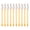 Orange, variant on Ywmsfl Stackable Pencils in Dazzling, Translucent Multiple Point Push Fun Pencils with Erasers, Stacking Point Leads Pencil Set