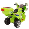thumbnail image 5 of Lil’ Rider 3-Wheel Battery-Powered Electric Motorcycle for Kids 3-6 (Green), 5 of 8