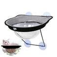 thumbnail image 1 of Cat Hammock Creative Window-Mounted Suction Cup Cat Perch Bed Cat Hanging Bed, 1 of 10