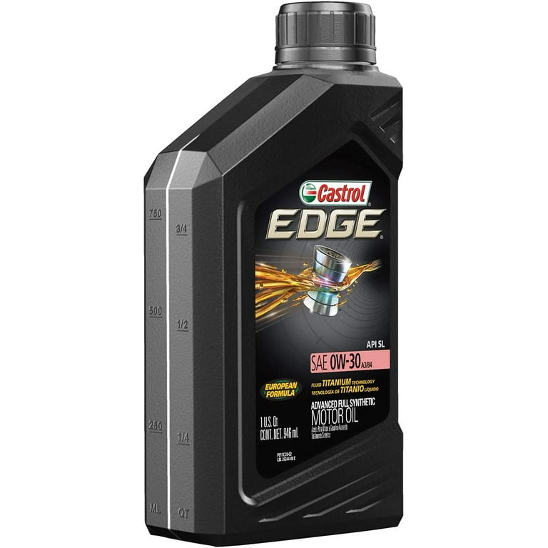 Castrol Edge A3/B4 0W-30 Advanced Full Synthetic Motor Oil Castrol Edge A3/B4 0W-30 Advanced Full Synthetic Motor Oil