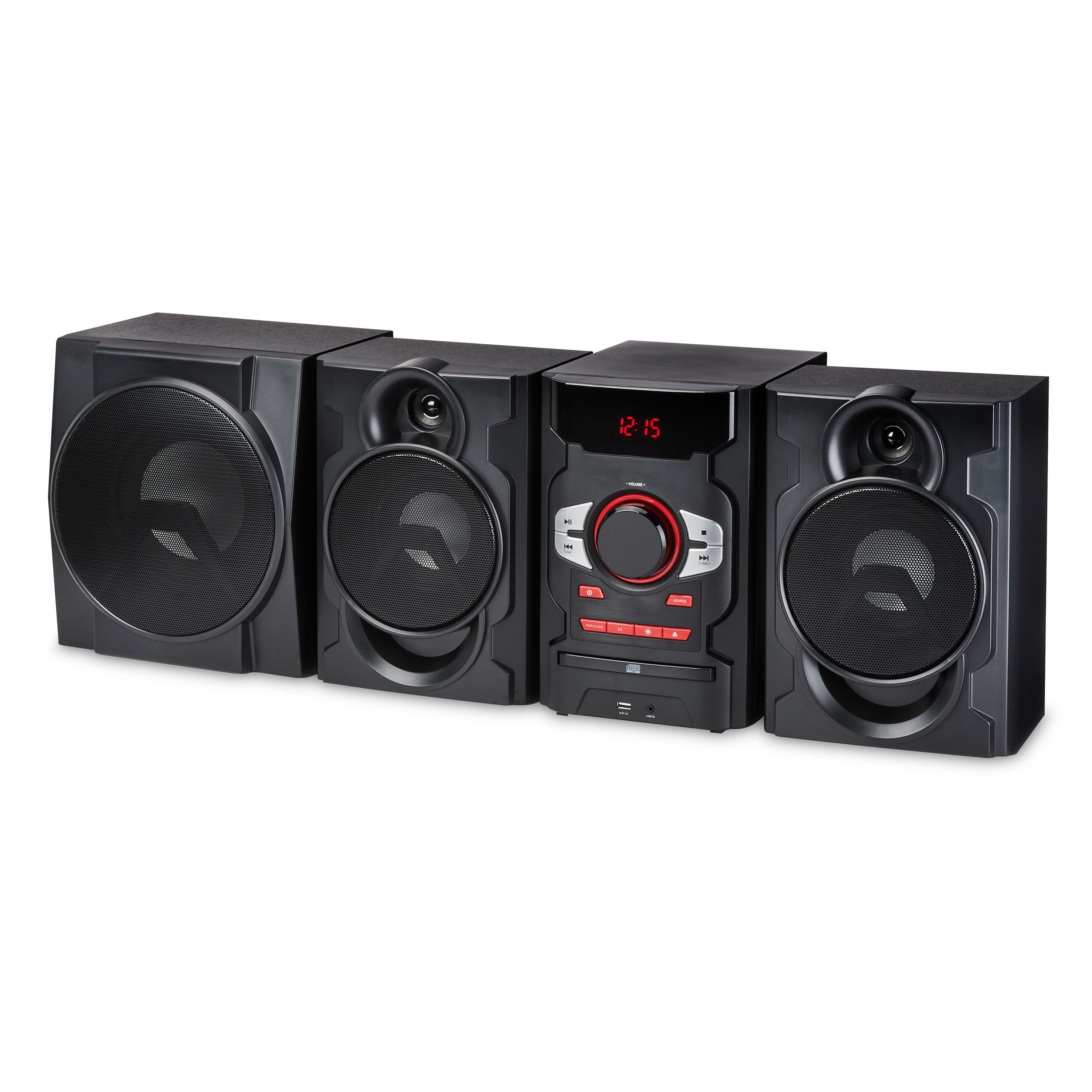 onn. 500W CD Stereo System with 