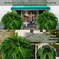 thumbnail image 5 of UV Resistant Lifelike Artificial Boston Fern, Artificial Ferns for Outdoors, Faux Ferns Fake Ferns Artificial Plants, 5 of 5