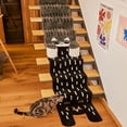 thumbnail image 5 of BFYDOAA - Alfombrilla de baño con forma de gato, antideslizante, para baño, para sala de estar, mesita de noche, ducha, 24 x 63 pulgadas, 5 of 5
