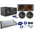 thumbnail image 1 of (2) MTX 7512-44 12" 3000w Car Subwoofers+Sealed Sub Box+Mono Amplifier+Amp Kit, 1 of 11
