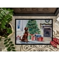 thumbnail image 3 of Carolines Treasures DAC2612JMAT 24 x 36 in. Black & Tan Coonhound Cozy Christmas Doormat, 3 of 104