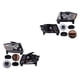 thumbnail image 1 of Par de Faros Compass 2014 A 2017 Jeep Filo Negro DEPO ., 1 of 4