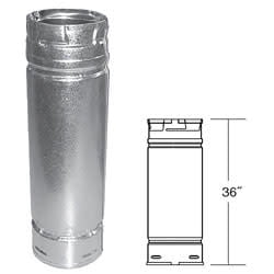 Duravent 4Pvl-36 4" Inner Diameter - Stainless Steel
