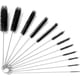 thumbnail image 1 of Bottle Brushes For Cleaning Small Pipe Cleaner Brush Small Brush For Cleaning,Reusable Straw Cleaner Brush,Black, 1 of 4