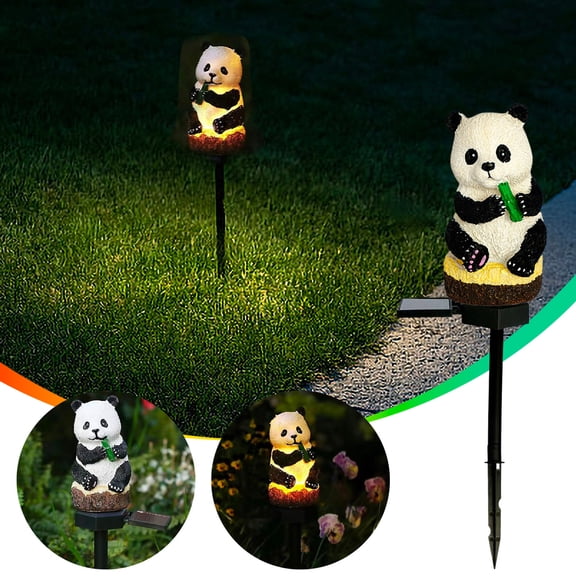 Solar Ground Lights — 16.5in x 4.7in, Outdoor Waterproof Solar Lights Auto On/Off, Warm White Garden Path Lighting for Yard & Landscape