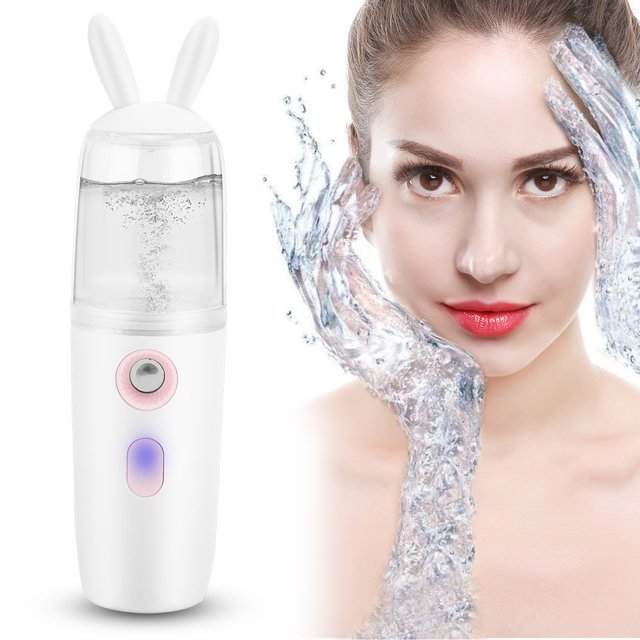 Humidificador Facial Portátil Con Nanopulverizador, Minivaporizador Hidratante Facial Para Hidratar Y Aliviar La Piel Irritada