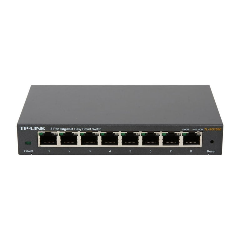 TP-Link 8-Port Gigabit Ethernet Web Managed Easy Smart Switch