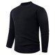 thumbnail image 1 of Kalauyu Men's Pullover Sweater Crewneck Cable Knit Long Sleeve Sweater Classic Soft Knitted Sweaters with Ribbing Edge, 1 of 5