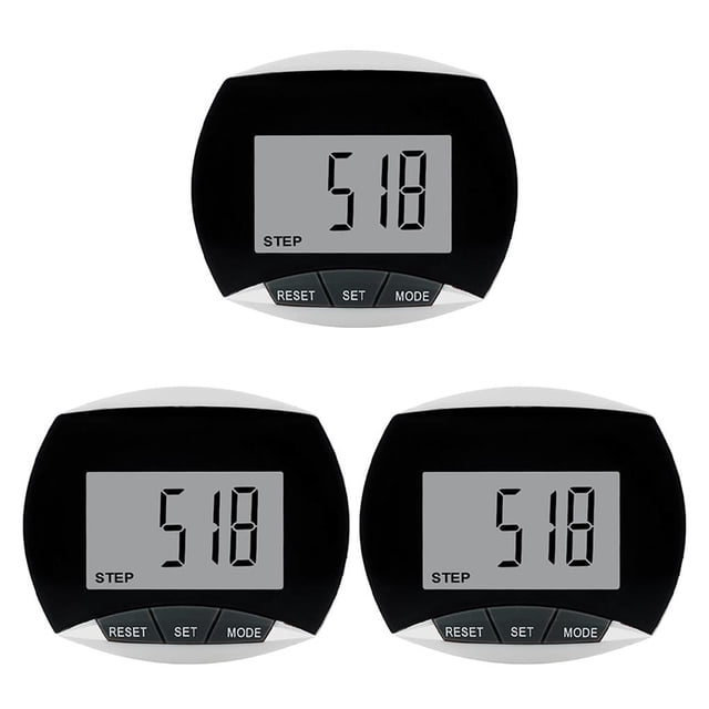 Podómetro contador de pasos Toystoory con Clip de cinturón ajuste de distancia deportes Fitness caminar calculadora regalo CBP360615