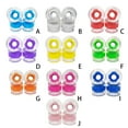 thumbnail image 4 of 4 Pcs Roues de Patin Remplacement Composant Modifié Sport Extérieur Composants Roulants Universel Roue en Ligne Modification Blanc, 4 of 7