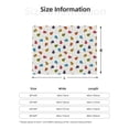 thumbnail image 5 of Yiaed Cute Ladybugs Print Blanket Throw Blanket Soft Cozy Flannel Blanket for Home Bed Sofa Couch Chair-80"x60", 5 of 6