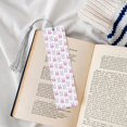 thumbnail image 4 of Kdxio Heart Rabbit Print Metal Tassel Bookmarks,Perfect Gift for Art Lovers and Bookworms Metal Bookmarks for Women, 4 of 8